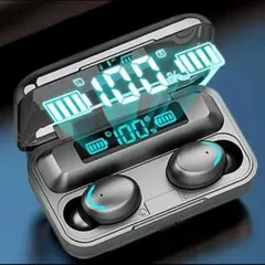 Bluetoothワイヤレスイヤホン LEDデジタルディスプレイ