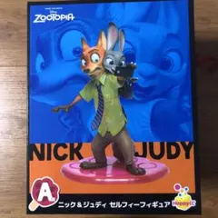 ズートピア ニック・ジュディ フィギュア　ハッピーくじ　A賞