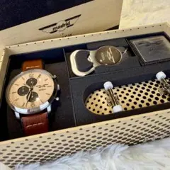 MADRID×FOSSIL ニュートラ クロノグラフ 44mm 限定BOXセット - メルカリ
