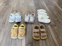 キッズシューズセット, ASICS, Nike, H&M New Balance