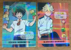 【僕のヒーローアカデミア】劇場公開記念フェア　緑谷出久　爆豪勝己セット