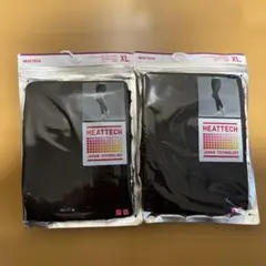 【新品 】ヒートテックレギンス (十分丈)ユニクロ XＬブラック　2点セット