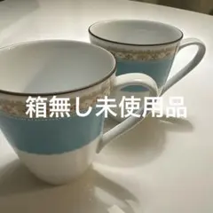 Noritake ノリタケ マグカップ ハミングブルー ペアカップ fine
