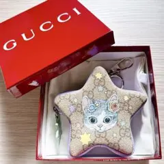 新品 ヒグチユウコ GUCCI キーチェーン ボーちゃん 星型 ポーチ 日本