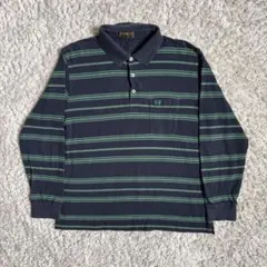 McGREGOR 長袖ポロシャツ ストライプ