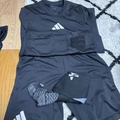adidasサッカー審判服1式 Lサイズ