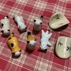 猫の箸置き他まとめて8個セット
