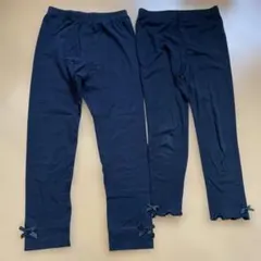 キッズレギンス 2枚セット　120.130