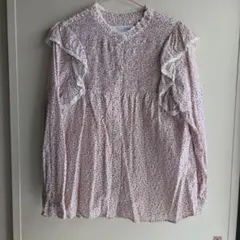 ZARA キッズ 長袖ブラウス 花柄 11-12 152