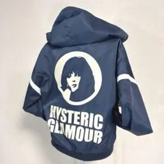 HYSTERIC GLAMOUR ナイロンジャケット ヒスガール ネイビー