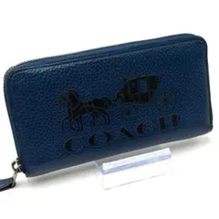 ラコステ ワニプリント 長財布 LACOSTE 財布 ネイビー - メルカリ