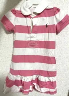 Ralph Lauren ストライプ ポロワンピース 18M