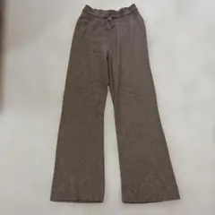 UNIQLO ウォッシャブルニットリブパンツ Lサイズ