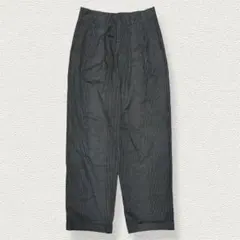 90s 古着 チェック柄 パンツ スラックス ワイド 格子