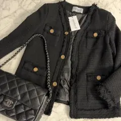 ツィードジャケット　卒業式入学式謝恩会式典