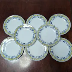 ノリタケ ケーキ皿 8枚セット イエロー 未使用品