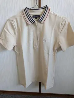 BURBERRY LONDON ベージュ ポロシャツ S バーバリーロンドン