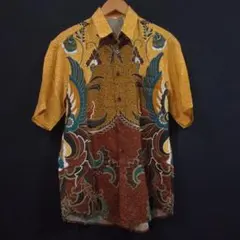 KARYA DO&JO バティック エスニック 総柄半袖シャツ