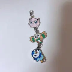 ポケモン 韓国限定 30周年 ハート チャーム プリン モクロー ポッチャマのサムネイル