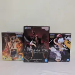 ワンピース フィギュアセット シャンクス エース ルフィ