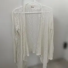 Hollister ホワイト レース カーディガンのサムネイル