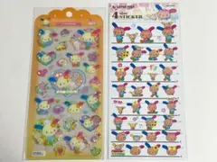 Drop jelly seal 4size STICKER ウサハナ 2枚セット