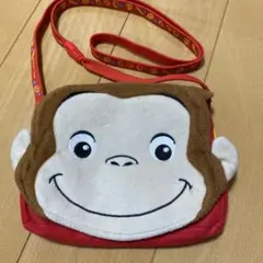 おさるのジョージ　ポシェット　移動ポケット