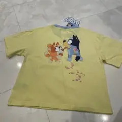 ブルーイ 半袖Tシャツ イエロー