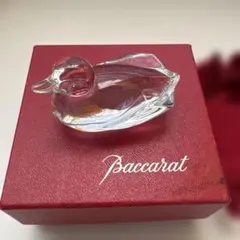 Baccarat クリスタルアヒル ペーパーウェイト