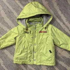 ライトグリーン 電車刺繍ジャケット 80cm