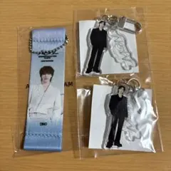 SEVENTEEN NEW_ アクリルキーリングとフラッグキーホルダー ディノ