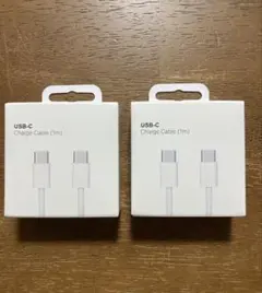 USB-C Charge Cable (1m) 2本セット