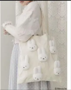 Miffy ミッフィー 立体マスコット トートバッグのサムネイル