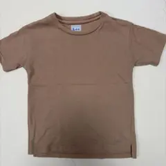 Lee Tシャツ ブラウン クルーネック　110のサムネイル