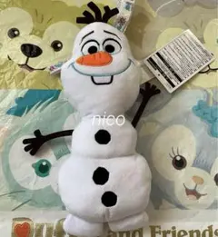 オラフ ぬいぐるみチャーム ディズニーキャラクター もふもふたった! キーチャーム