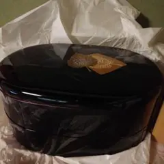 Kansai urushi 漆器　　二段重重箱　新品未使用品