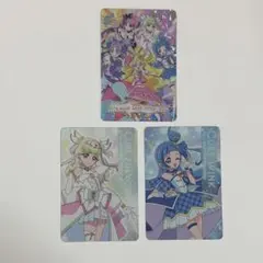 キミとアイドルプリキュア キラキラカードグミ バトンタッチ ホロレアカード 集合