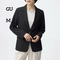 新品タグ付⭐️ GU ウォッシャブルテーラードジャケットZ［セットアップ可能］M