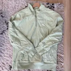 Ｌサイズ　STUSSY ハーフジップ　ライトグリーン
