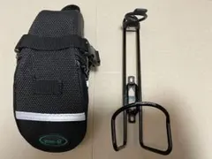 自転車用 小型サドルバッグ (工具入れ )と MINOURAドリンクホルダーのサムネイル