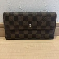 LOUIS VUITTON ダミエ ポルトフォイユ サラ 長財布