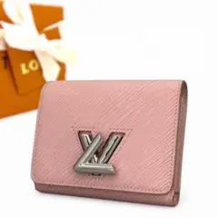 超極美品　ルイヴィトン エピ ポルトフォイユ ツイスト コンパクト　三つ折り財布