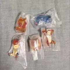 プーさん めじるしアクセサリー ガチャガチャ 5個セット