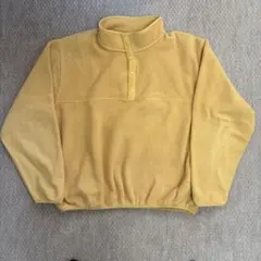 L.L.Bean フリース スナップトップ イエロー