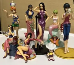 美少女フィギュア　ONEPIECE　ハンコック　ナミ　ニコ・ロビン他　8体セット