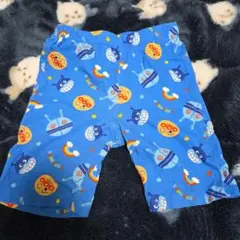 それいけ！アンパンマン　だだんだん　水色　ショートパンツ　90cm