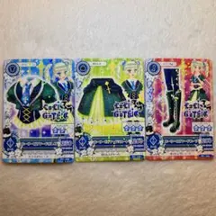 アイカツカード ホーリービリヤードコーデ3枚セット 藤堂ユリカ