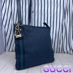 美品 極希少 GUCCI オールドグッチ シェリーライン トートバッグ G型 