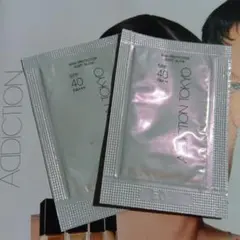 新品サンプル　アディクション プライマー日やけ止め、メイクアップベース２袋