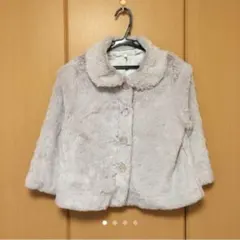 grove ハーフファージャケット ピンクグレー 新品タグなし Mのサムネイル